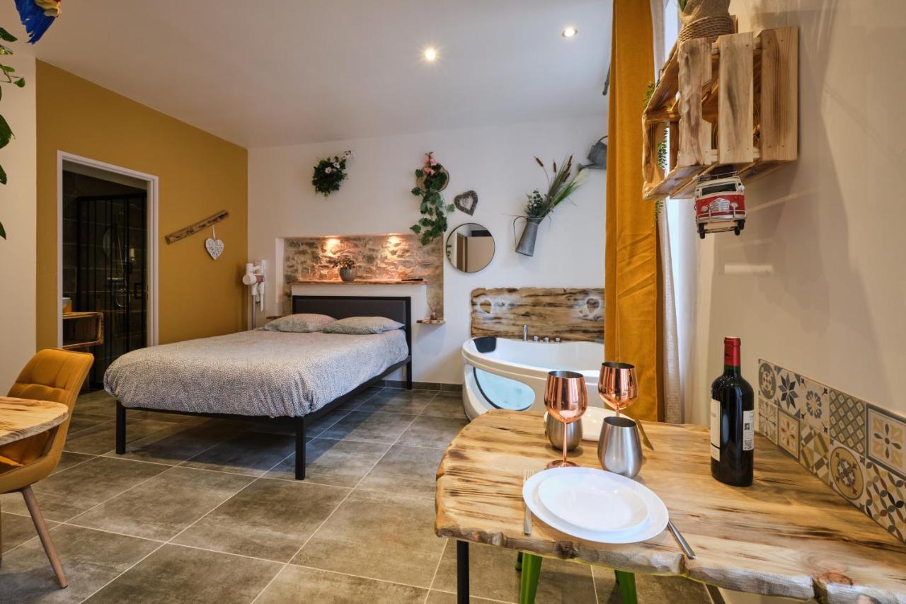 Place Carnot - Studio Tout Equipe Avec Jacuzzi Proche Toutes Commodites Carcassonne Bagian luar foto